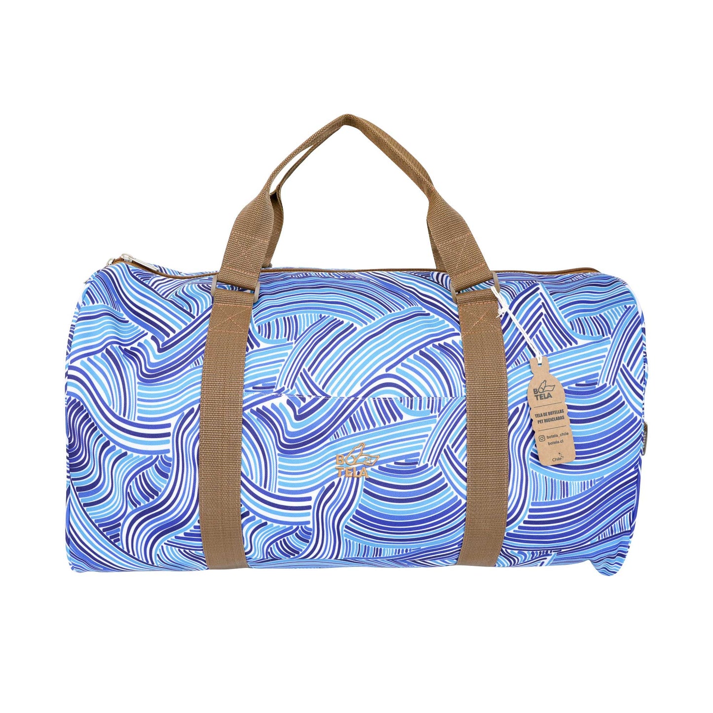 Bolso de viaje sustentable mar