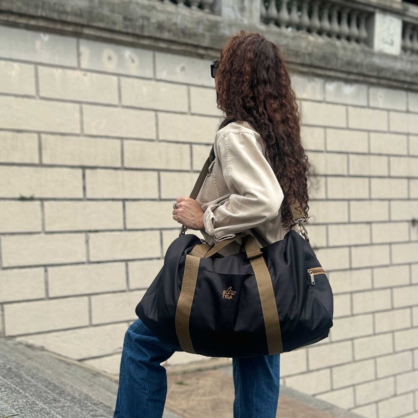 Bolso de viaje/deporte sustentable 55 lts