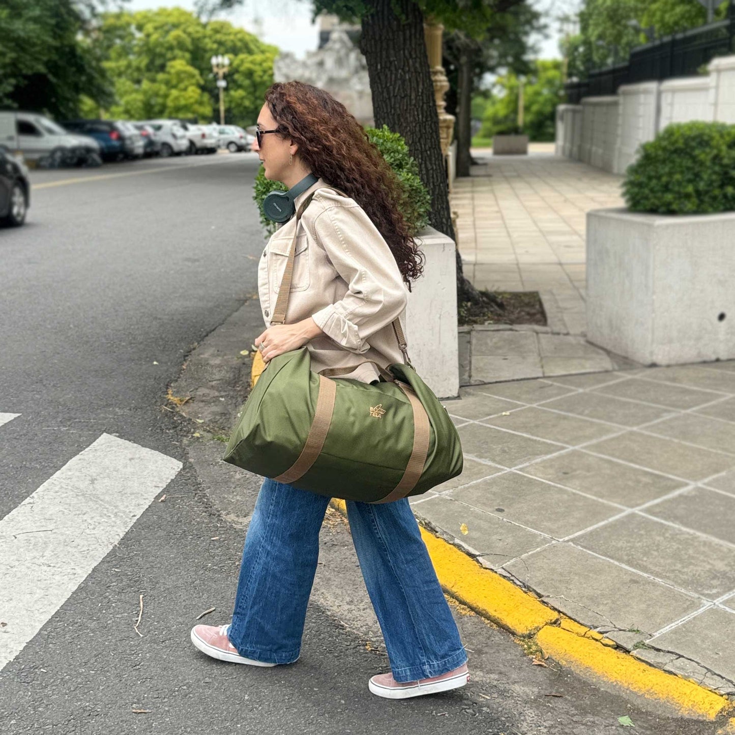 Bolso de viaje/deporte sustentable 55 lts
