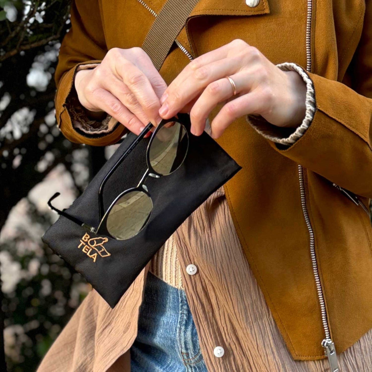Estuche Porta lentes sustentable