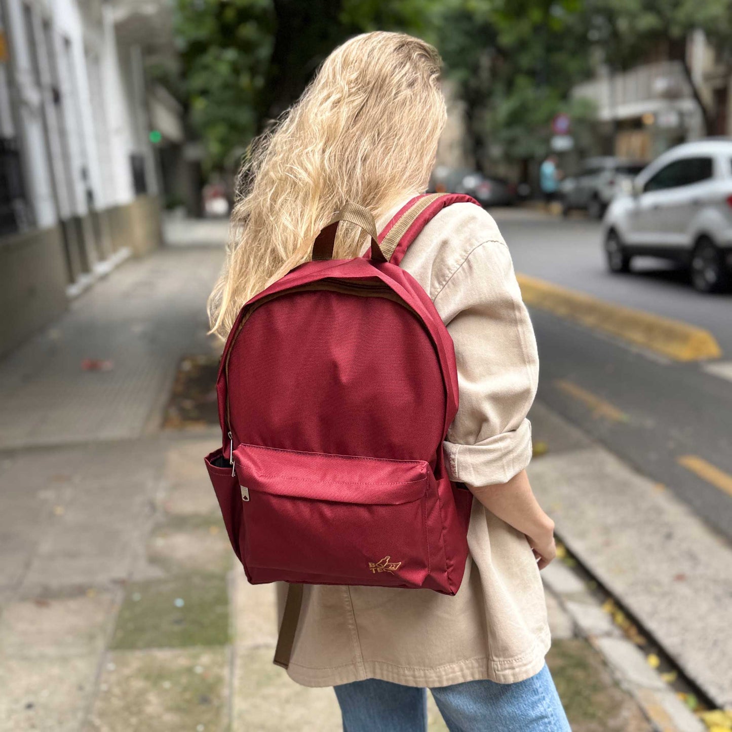 Mochila clásica sustentable 12 lts