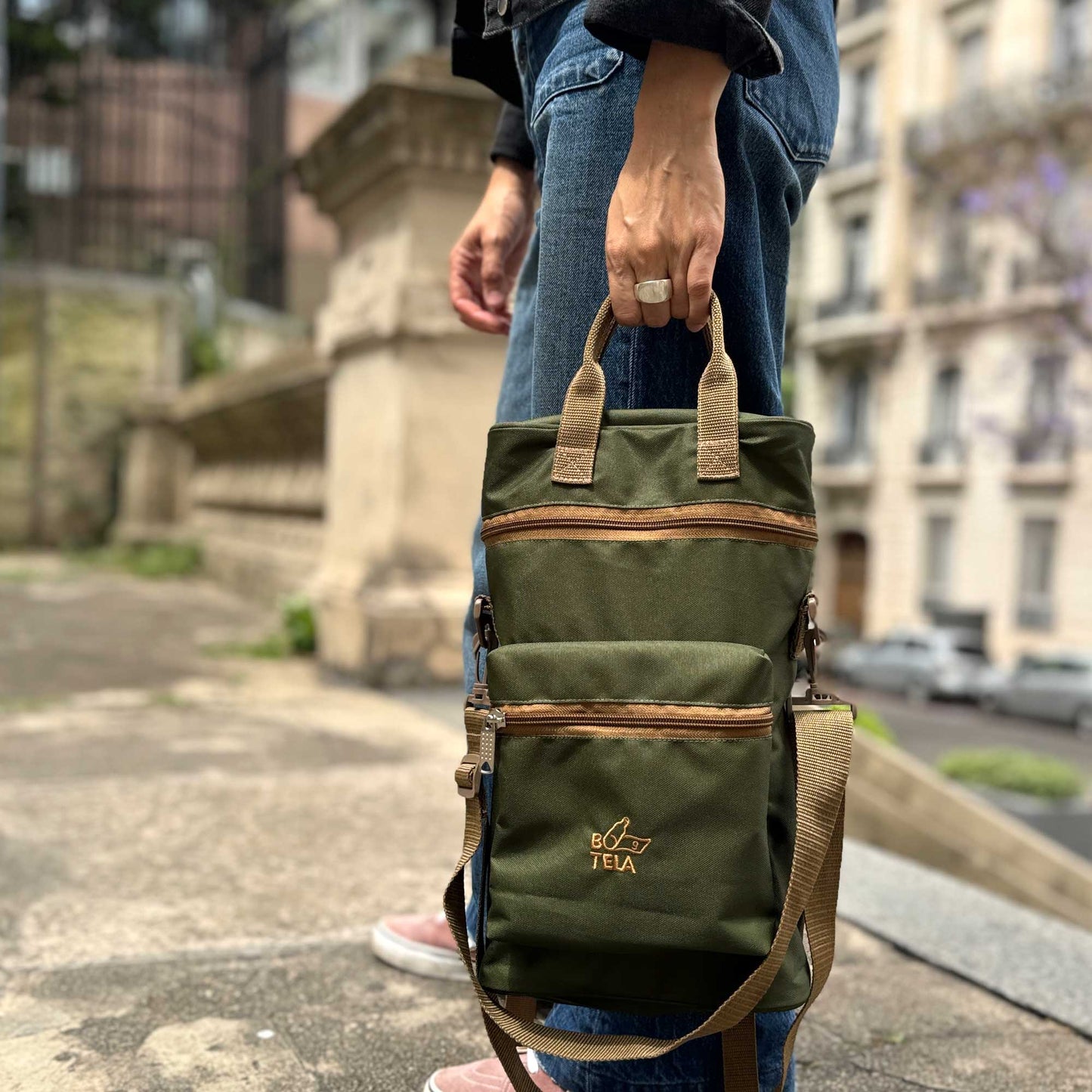 Mochila Matera sustentable 8 lts