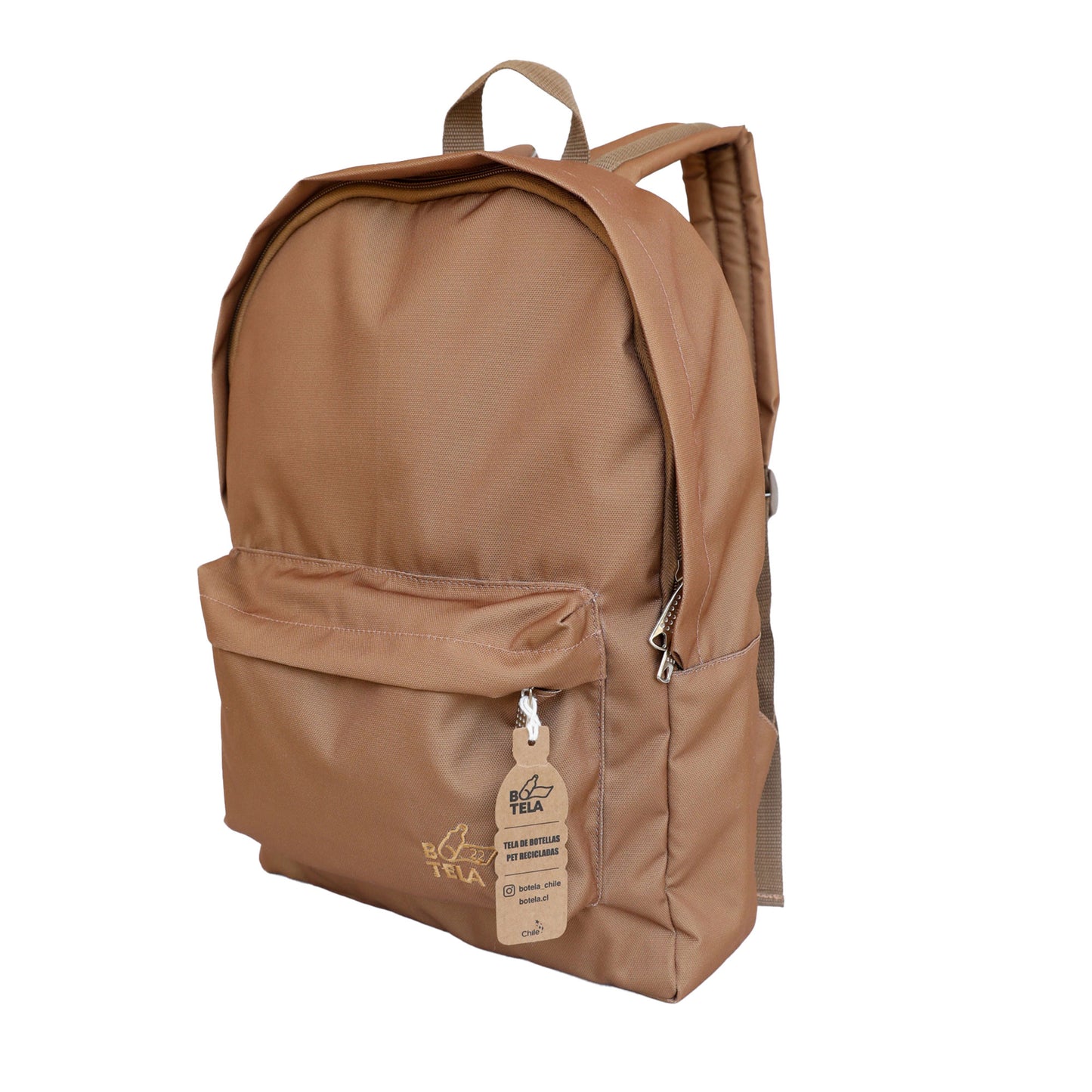 Mochila clásica sustentable café