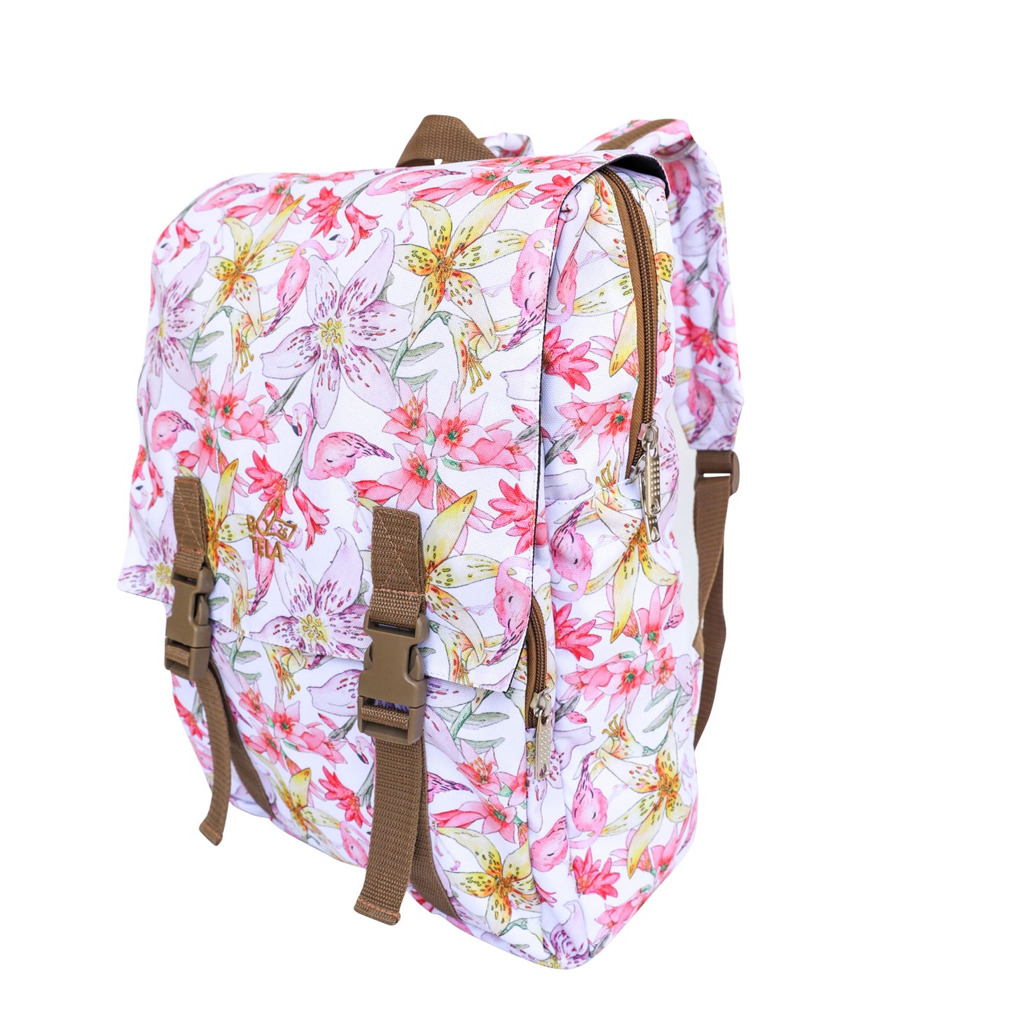Mochila cuadrada sustentable para notebook 16 lts
