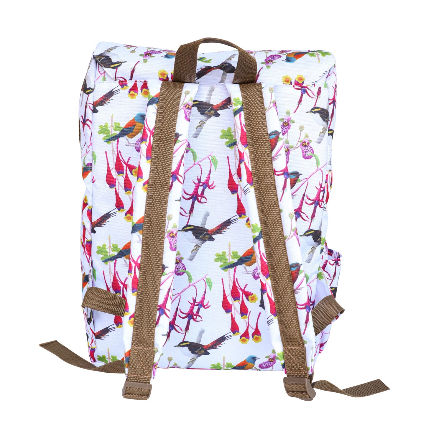 Mochila cuadrada sustentable para notebook 13" - 15.6" diseño sur