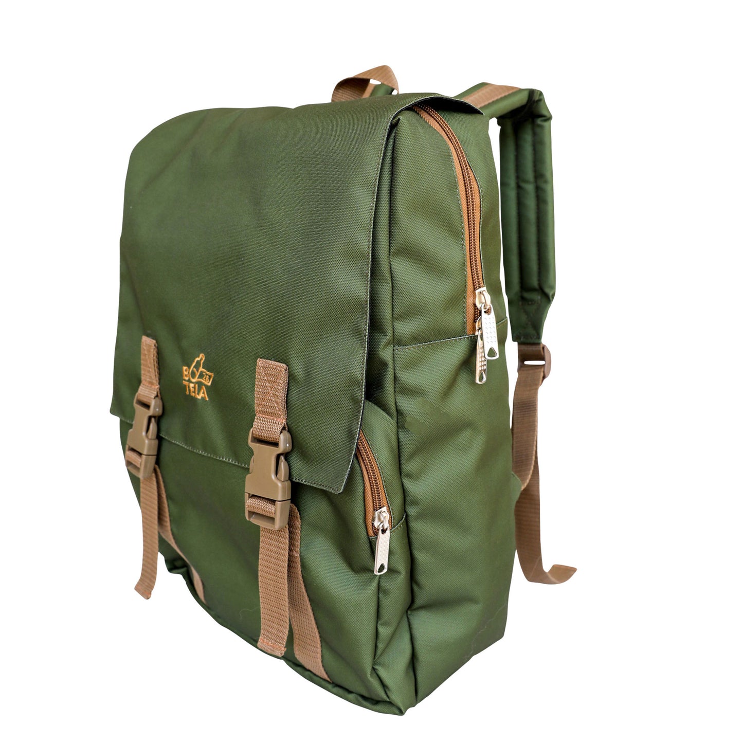 Mochila cuadrada sustentable para notebook 16 lts