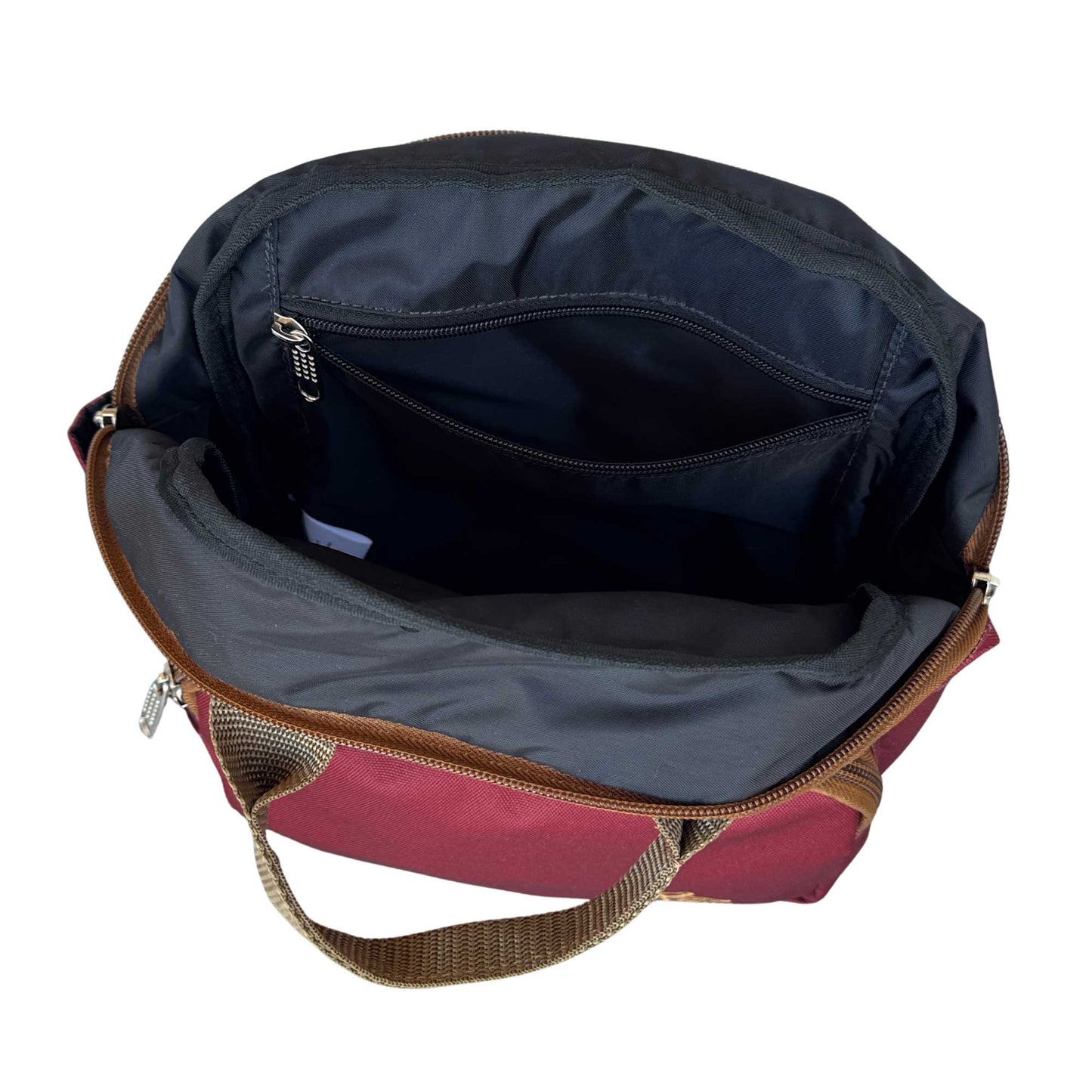 Mochila Cartera sustentable negra 7 lts