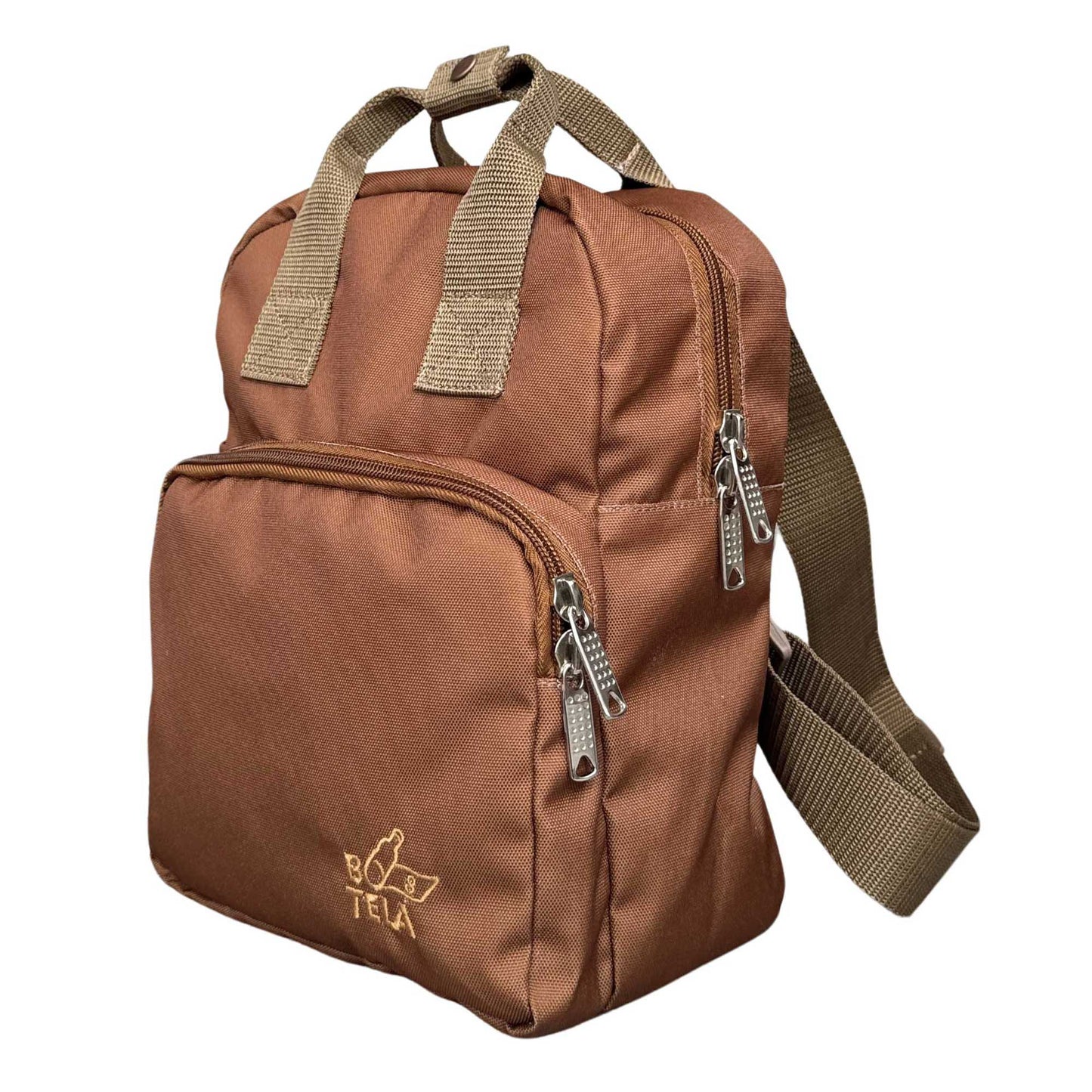 Mochila Cartera sustentable negra 7 lts