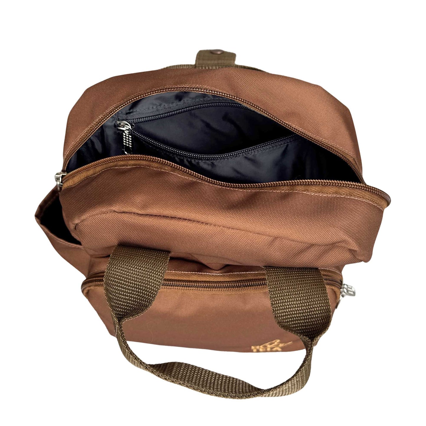 Mochila Cartera sustentable negra 7 lts