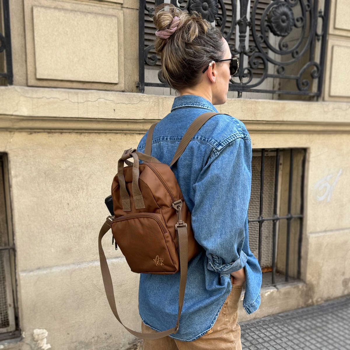 Mochila Cartera sustentable 7 lts