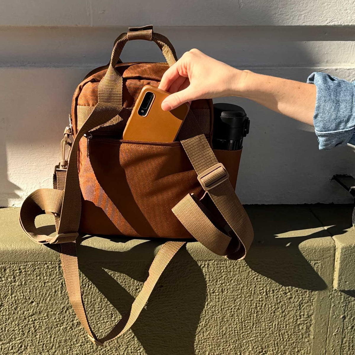 Mochila Cartera sustentable 7 lts