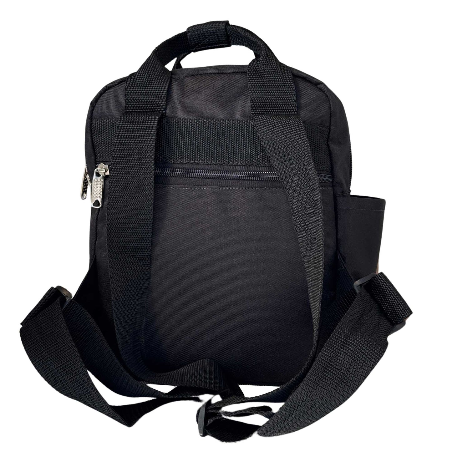 Mochila Cartera sustentable negra 7 lts