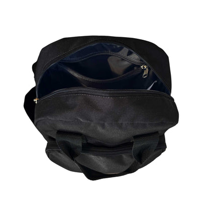 Mochila Cartera sustentable negra 7 lts