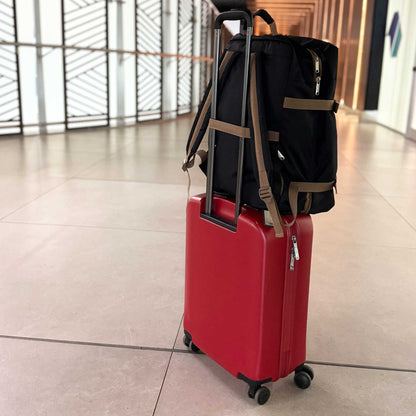 Mochila de viaje negra 40 lts + Estuche cosmetiquero GRATIS + Envío GRATIS